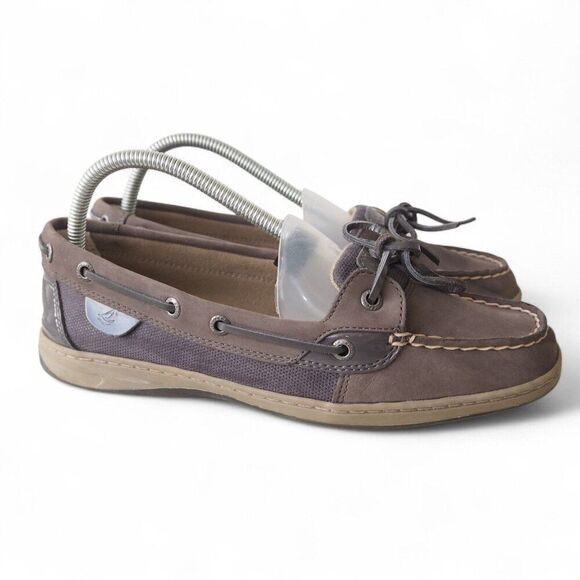 Sperry Top-Sider Angelfish Casual Boat Shoes Grey STS93473 Women's 9.5M - Picture 5 of 10